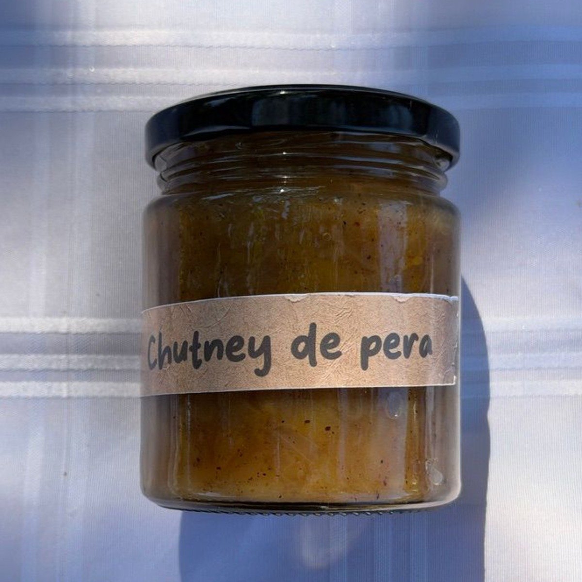 Chutney de pera y manzana